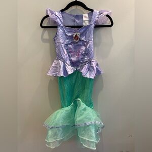 DISNEY STORE PRINCESS ARIEL LITTLE MERMAID COSTUME DRESS Reenactment School Play